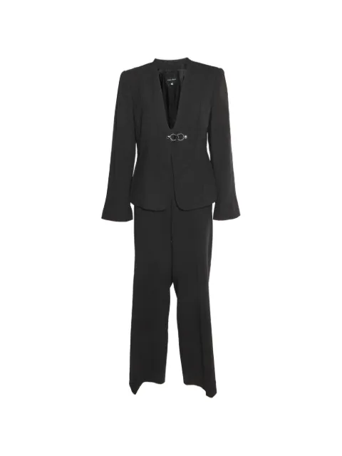 Giorgio Armani Pre-Owned costume à revers crantés