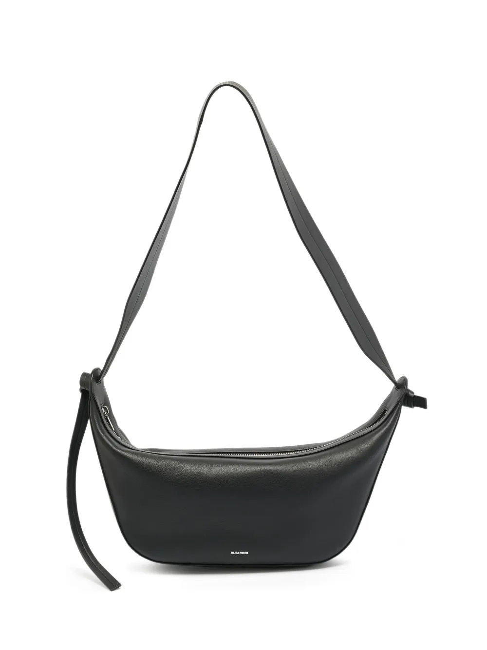Jil Sander Pre-Owned small Knot leather shoulder bag - Nero
