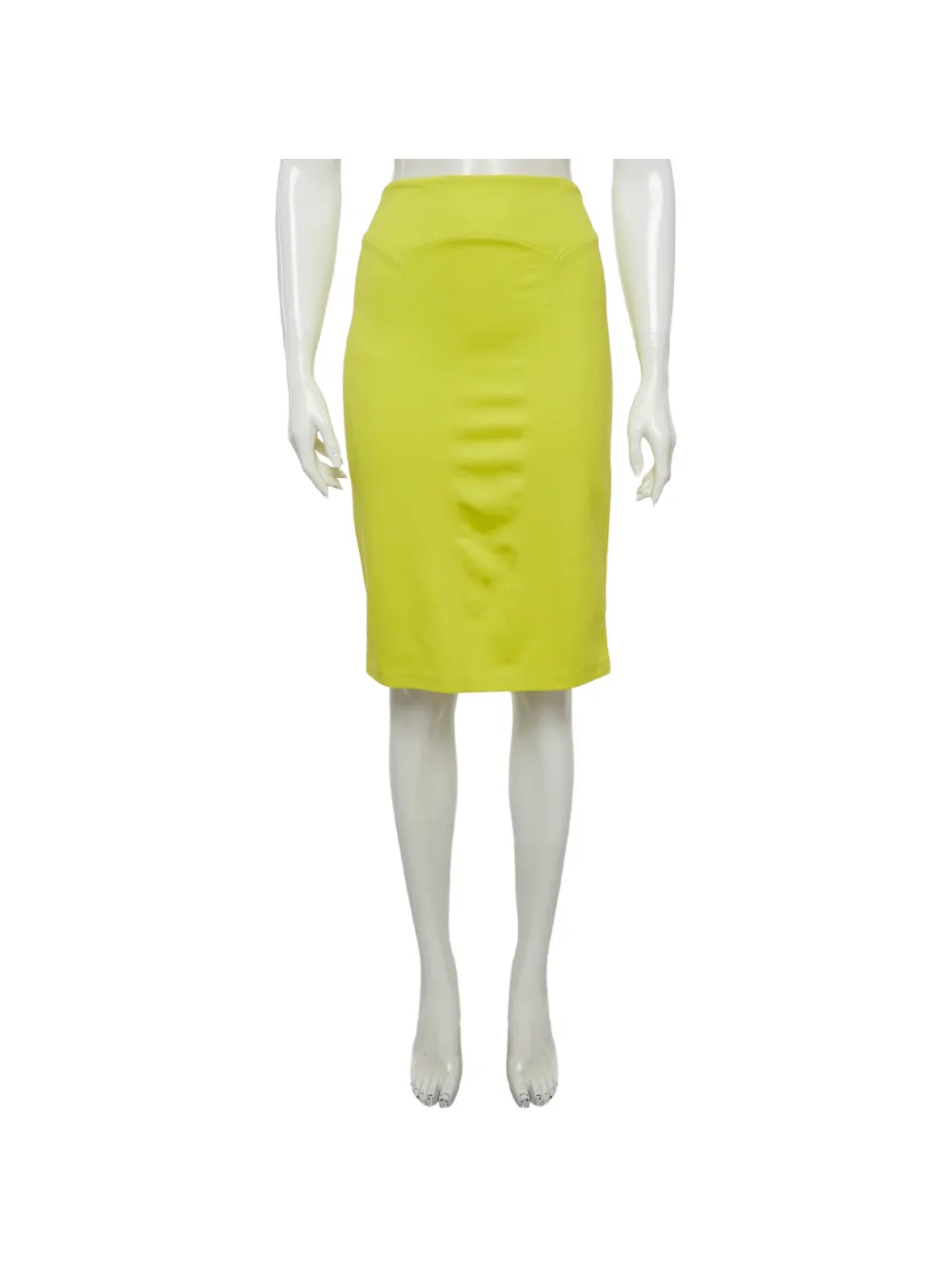 Alexander McQueen Pre-Owned jersey mini skirt - Green