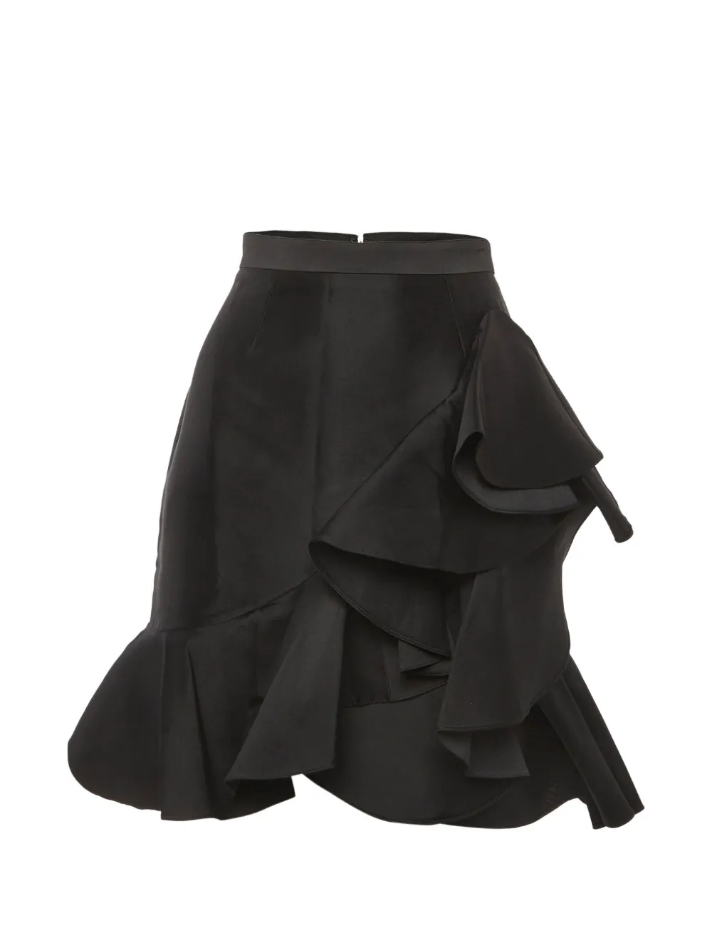 Stella McCartney Pre-Owned ruffled mini skirt - Nero