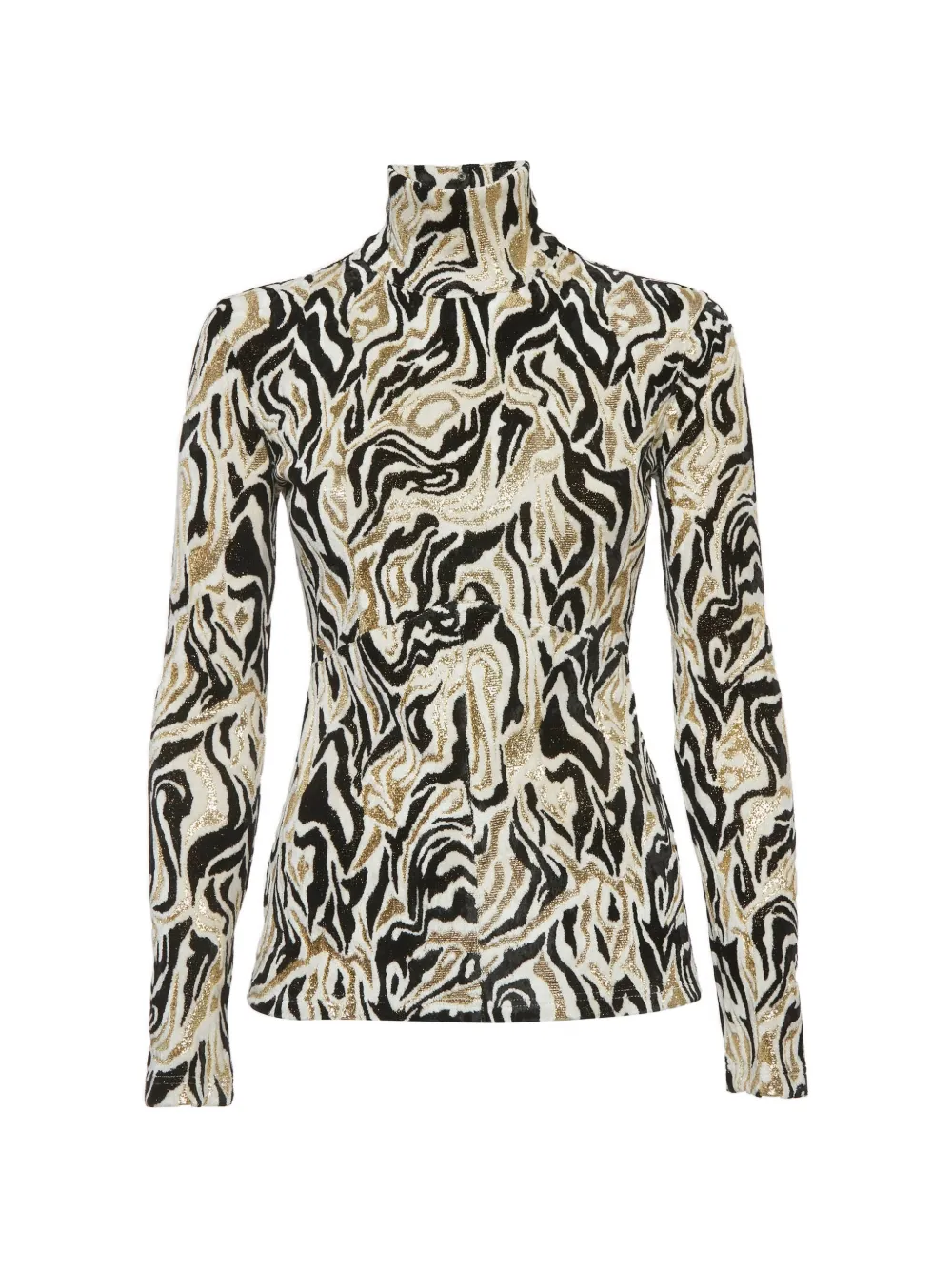 Paco Rabanne Pre-Owned Lurex velvet top - Nude