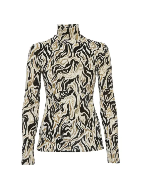Paco Rabanne Pre-Owned Lurex velvet top