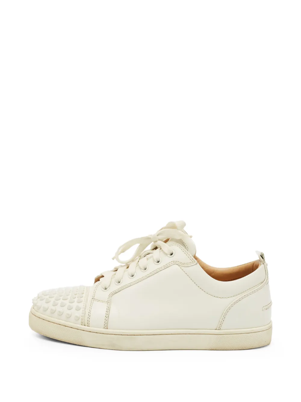 Christian Louboutin Pre-Owned Lou Spikes sneakers in White