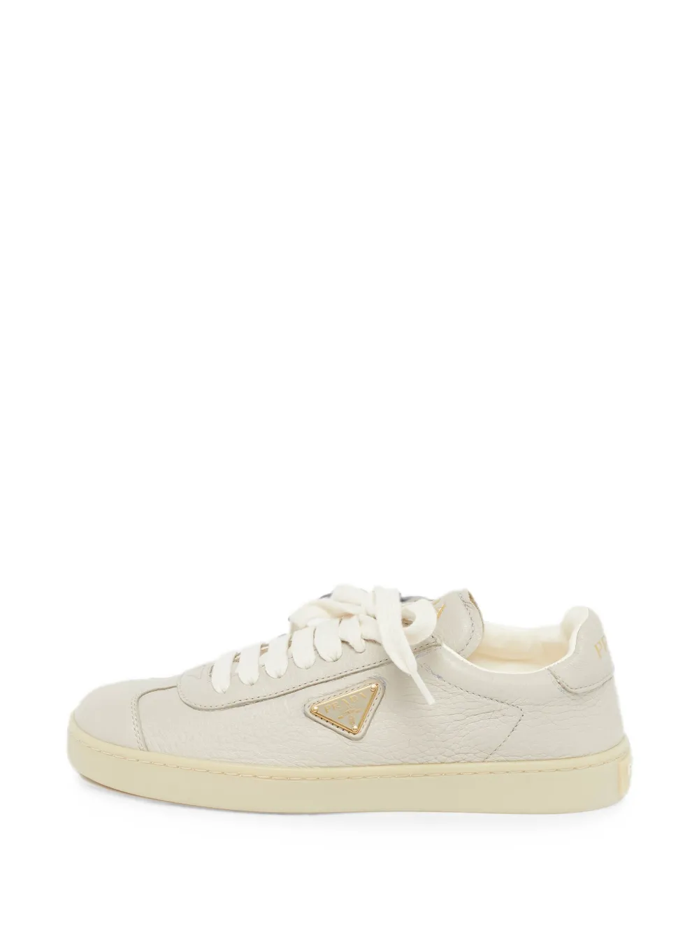 Prada Pre-Owned Lane lace-up sneakers - Toni neutri