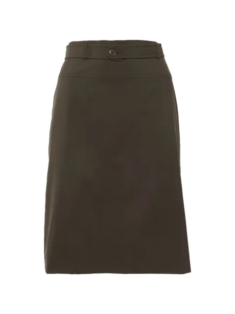 Jil Sander Pre-Owned falda lápiz midi