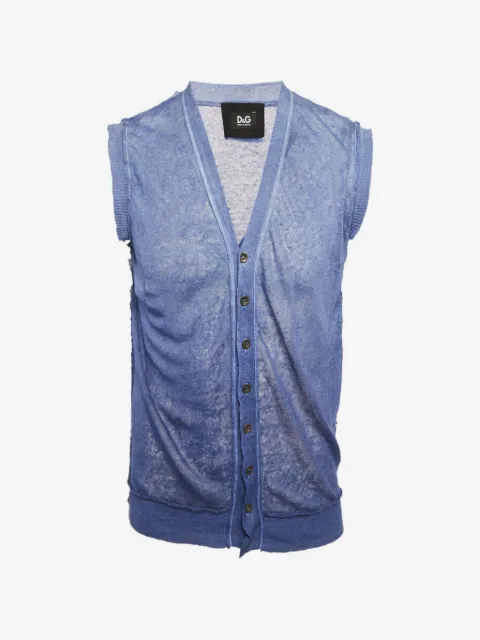 D&G ombré-effect sweater vest
