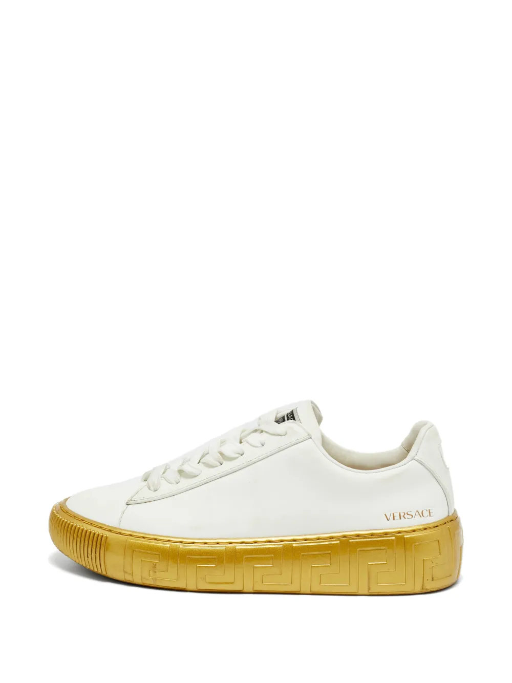 Versace Pre-Owned Greca sneakers - Bianco