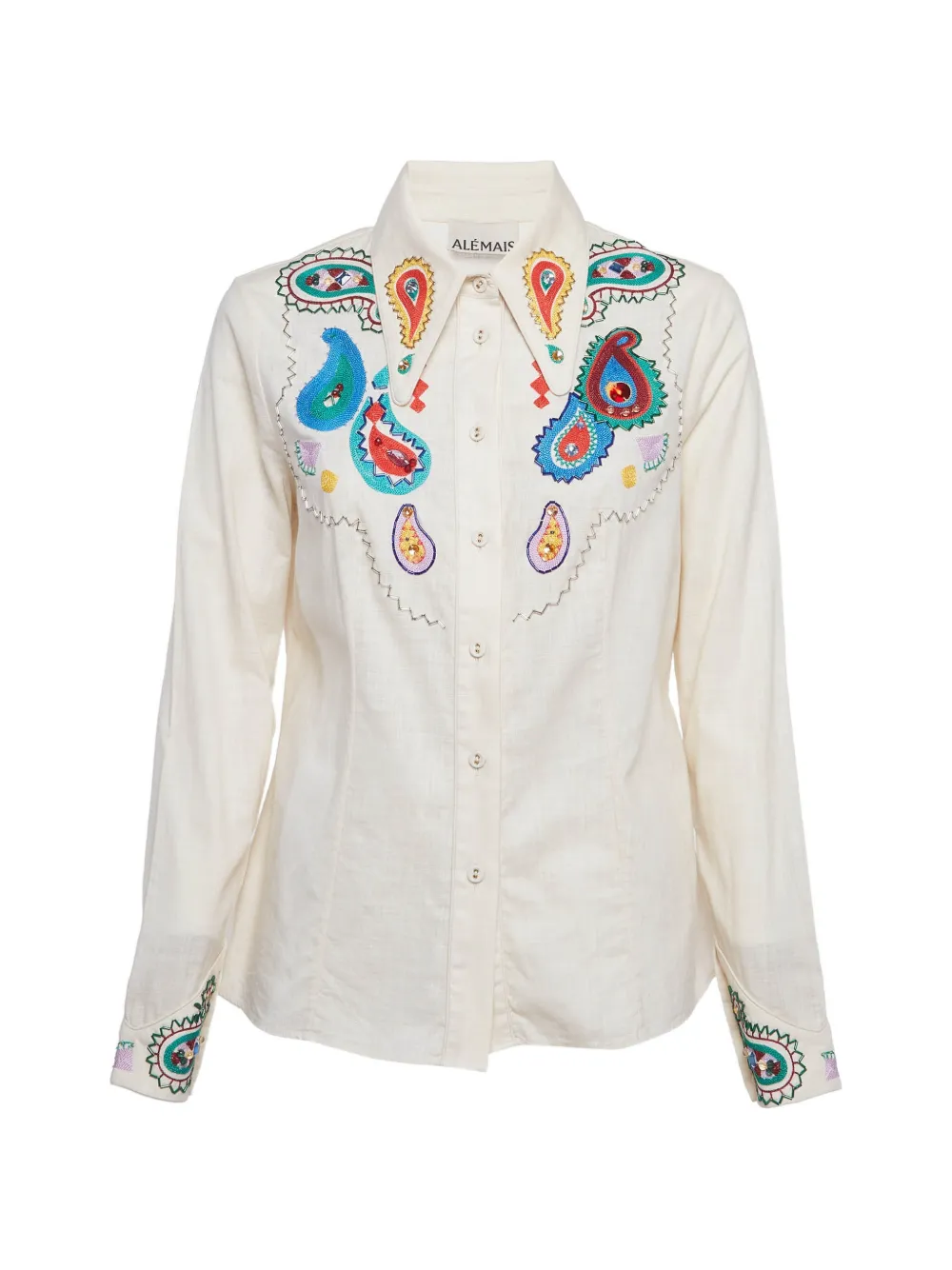 ALEMAIS long-sleeve shirt - Toni neutri