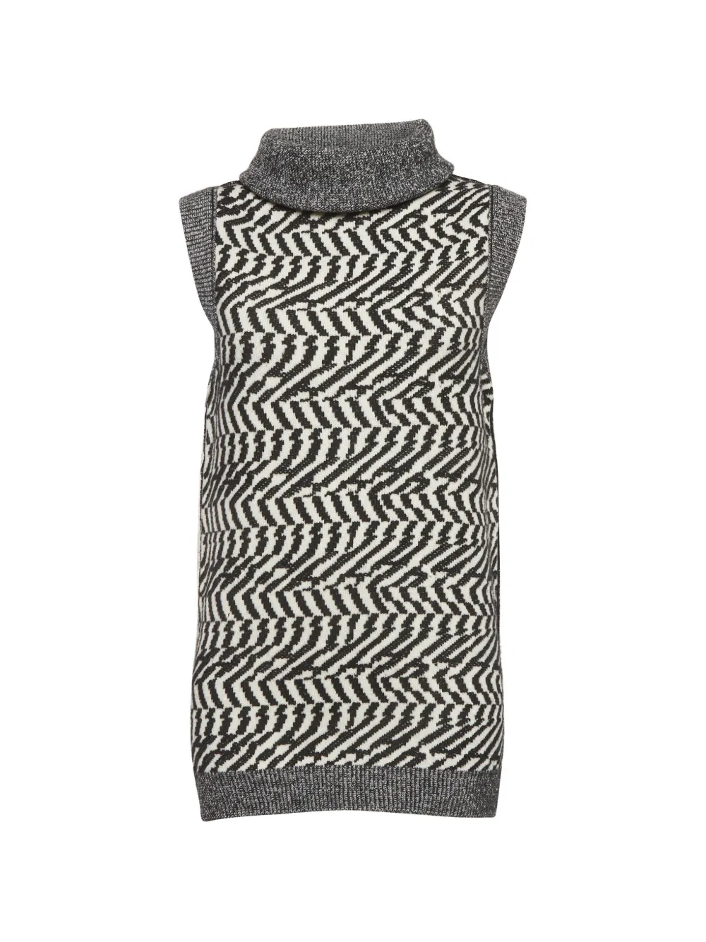 Stella McCartney Pre-Owned turtleneck vest - Nero