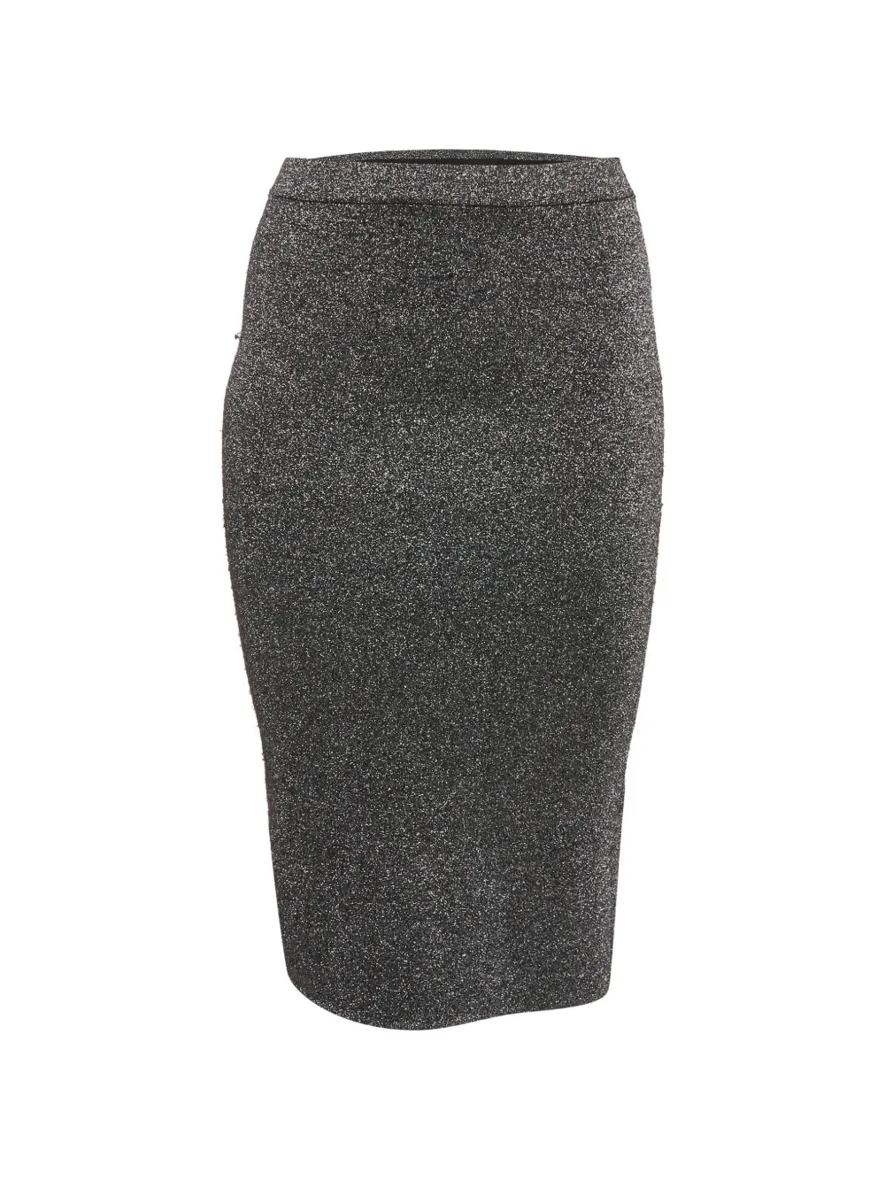 SANDRO lurex knit skirt - Grigio