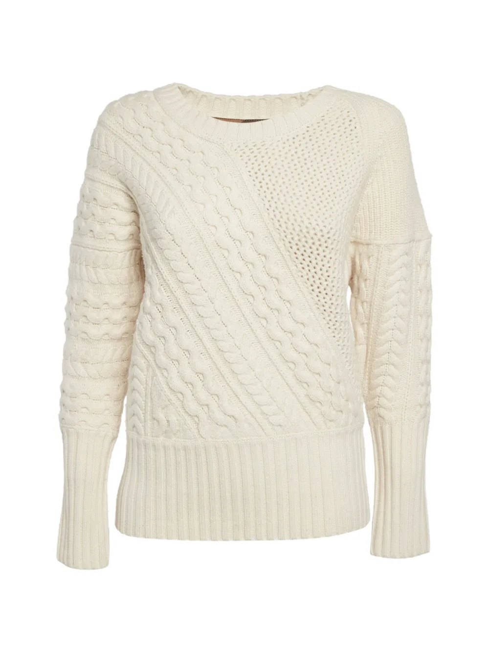 Burberry Pre-Owned cable-knit sweater - Toni neutri