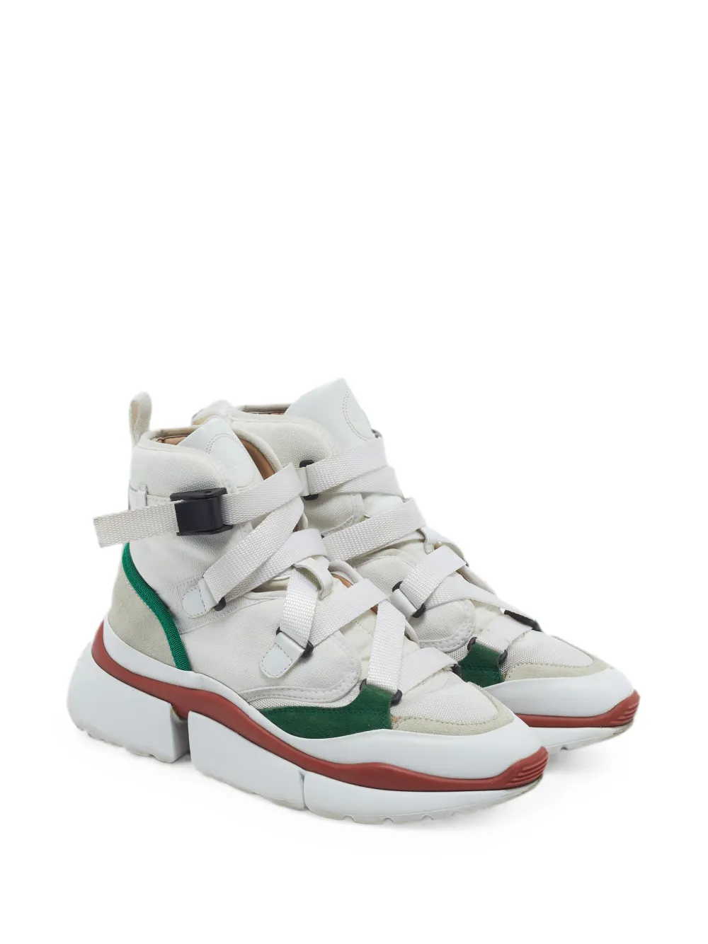 Chloé Pre-Owned Sonnie sneakers - Toni neutri
