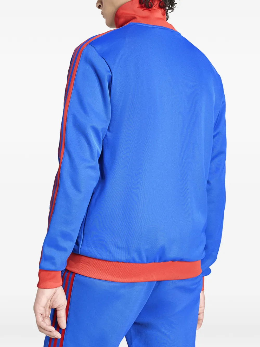 adidas Gestreepte sweater Blauw