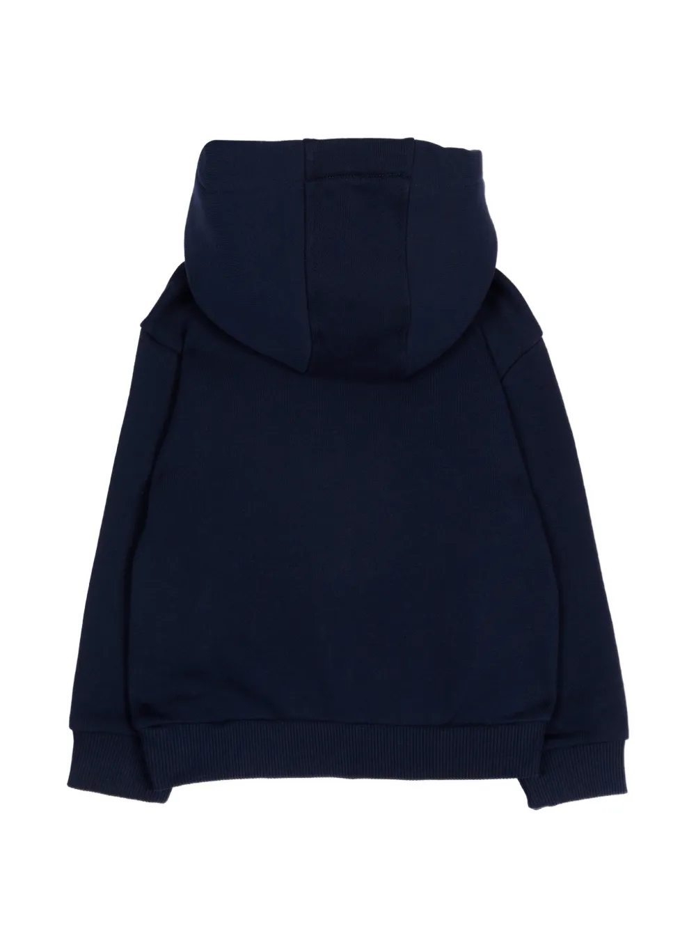 Versace Kids Hoodie met Medusa-print en logo-print Blauw