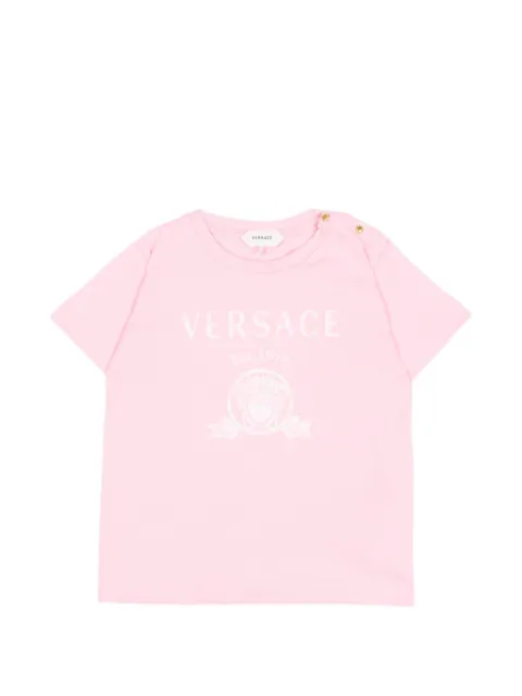 Versace Kids logo-print cotton T-shirt