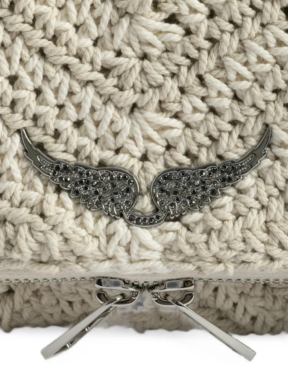 Zadig&Voltaire Rock schoudertas Beige