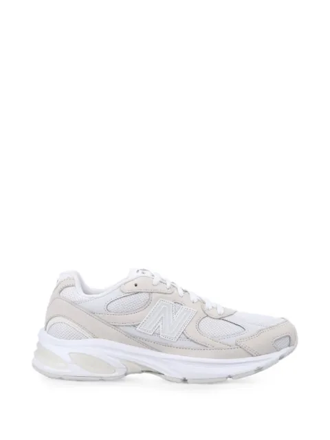Comme des Garçons Homme panelled lace-up sneakers