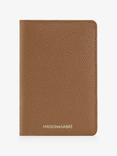 MAISON de SABRÉ leather passport holder