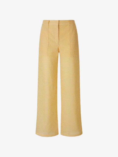 SIMKHAI  Calça reta xadrez