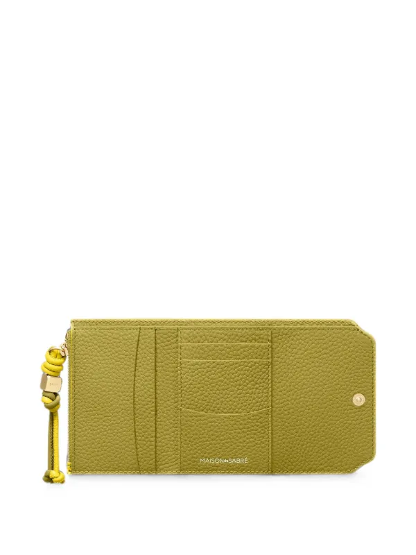 MAISON De SABRÉ レザー 三つ折り財布 | イエロー | FARFETCH JP