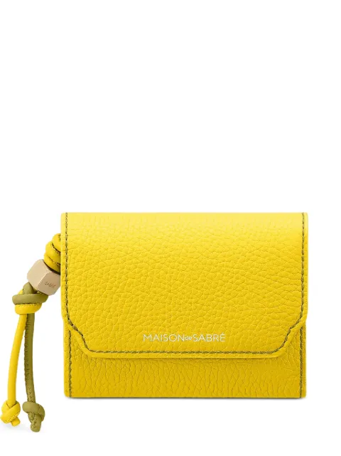 MAISON de SABRÉ Trifold leather wallet