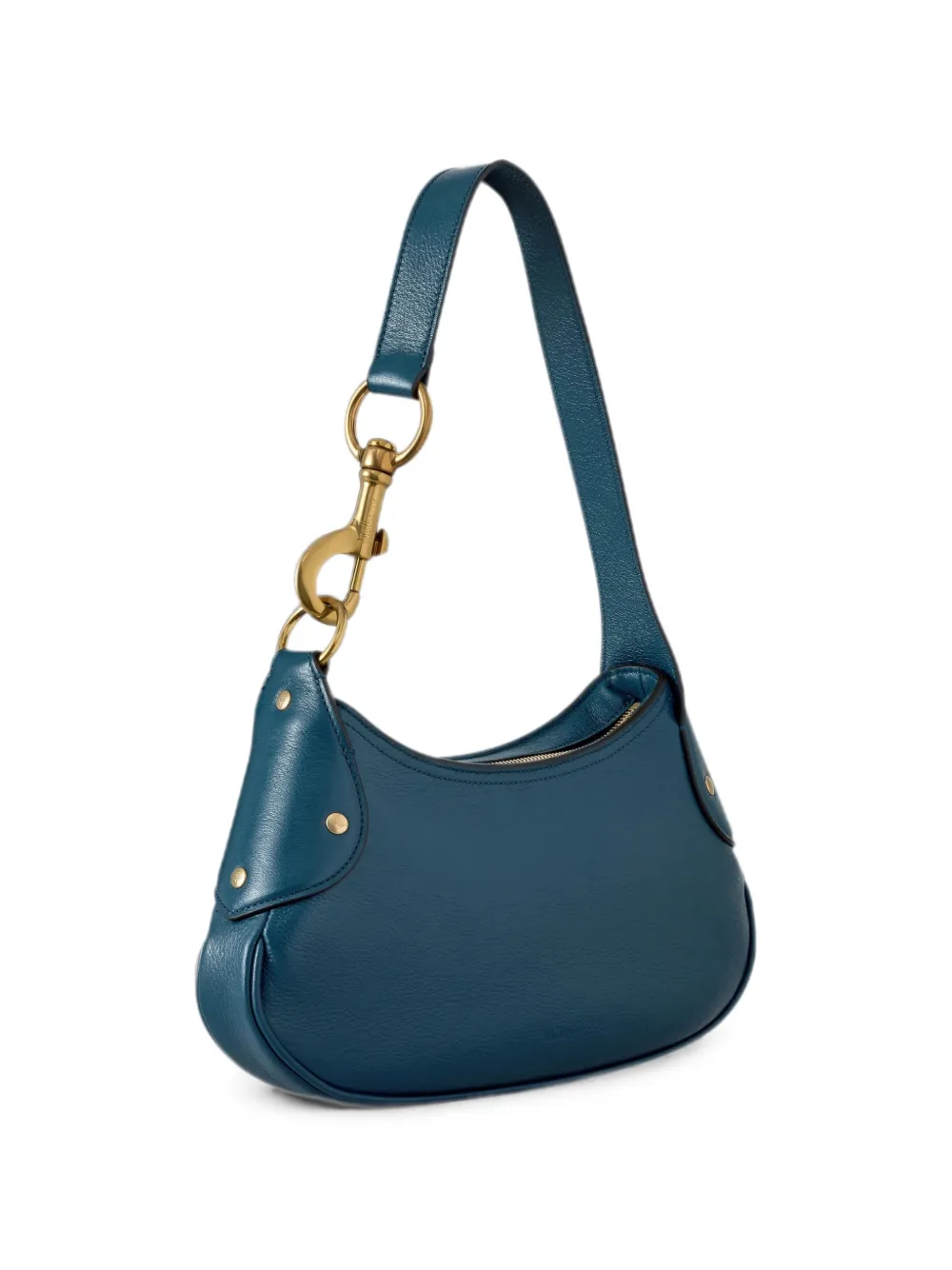 Mulberry leather shoulder bag - Blu