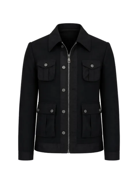 Dolce & Gabbana pocket-detail zip-up jacket