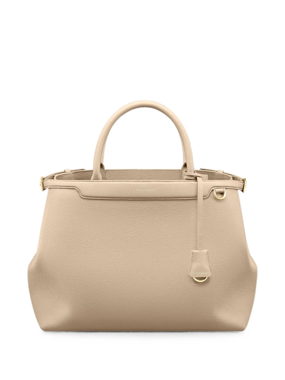 MAISON de SABRÉ large Palais leather shoulder bag - Neutrals