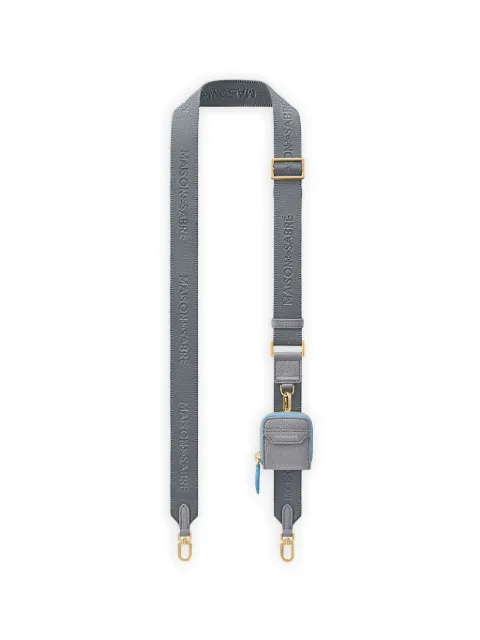 MAISON de SABRÉ Utility logo-detail strap
