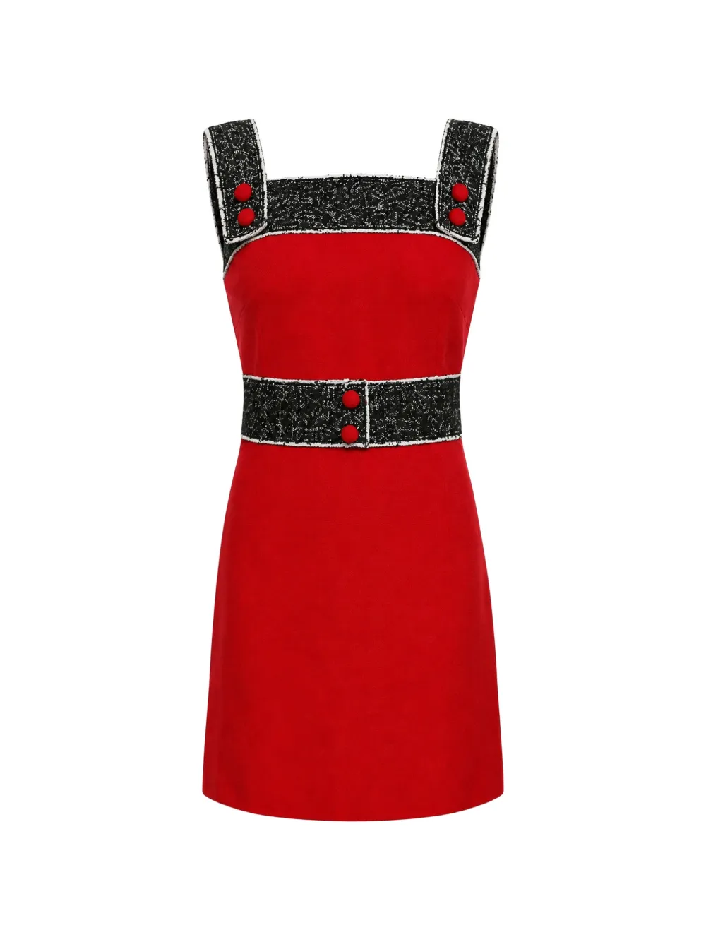 Dolce & Gabbana Abito svasato - Rosso