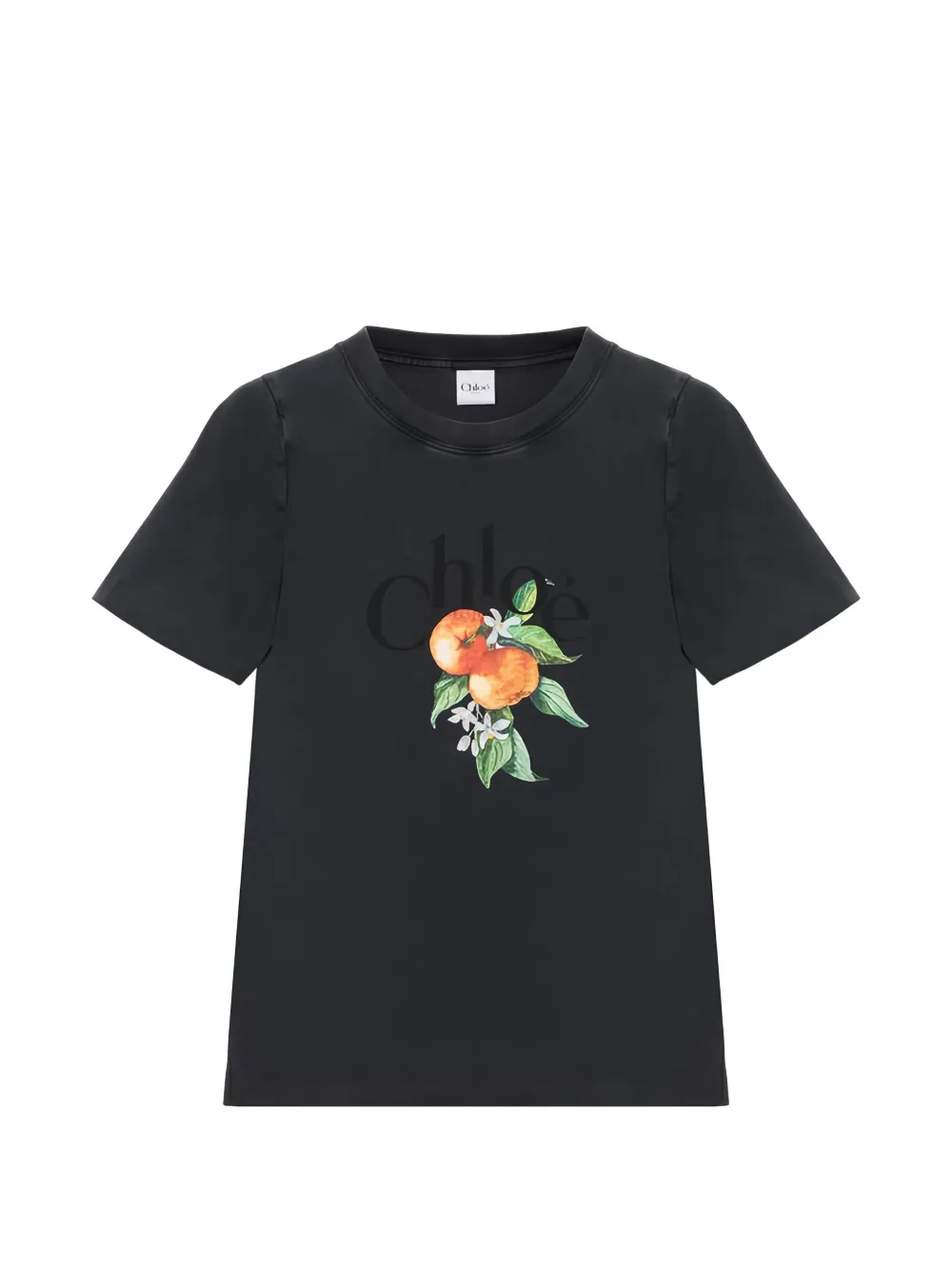 Chloé T-shirt con stampa - Nero