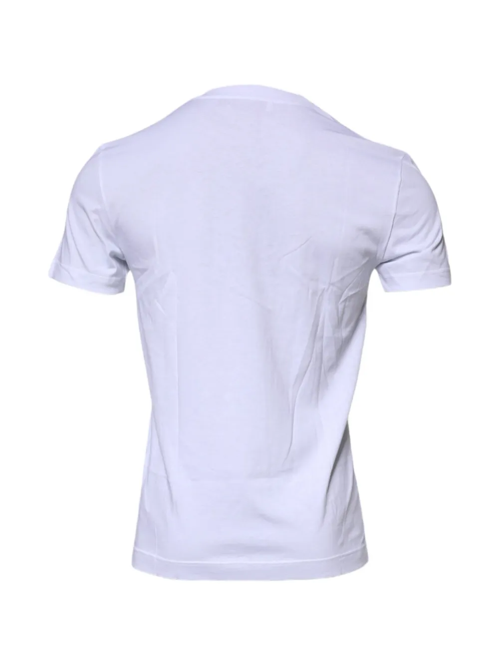 Dolce & Gabbana T-shirt met logoplakkaat Wit