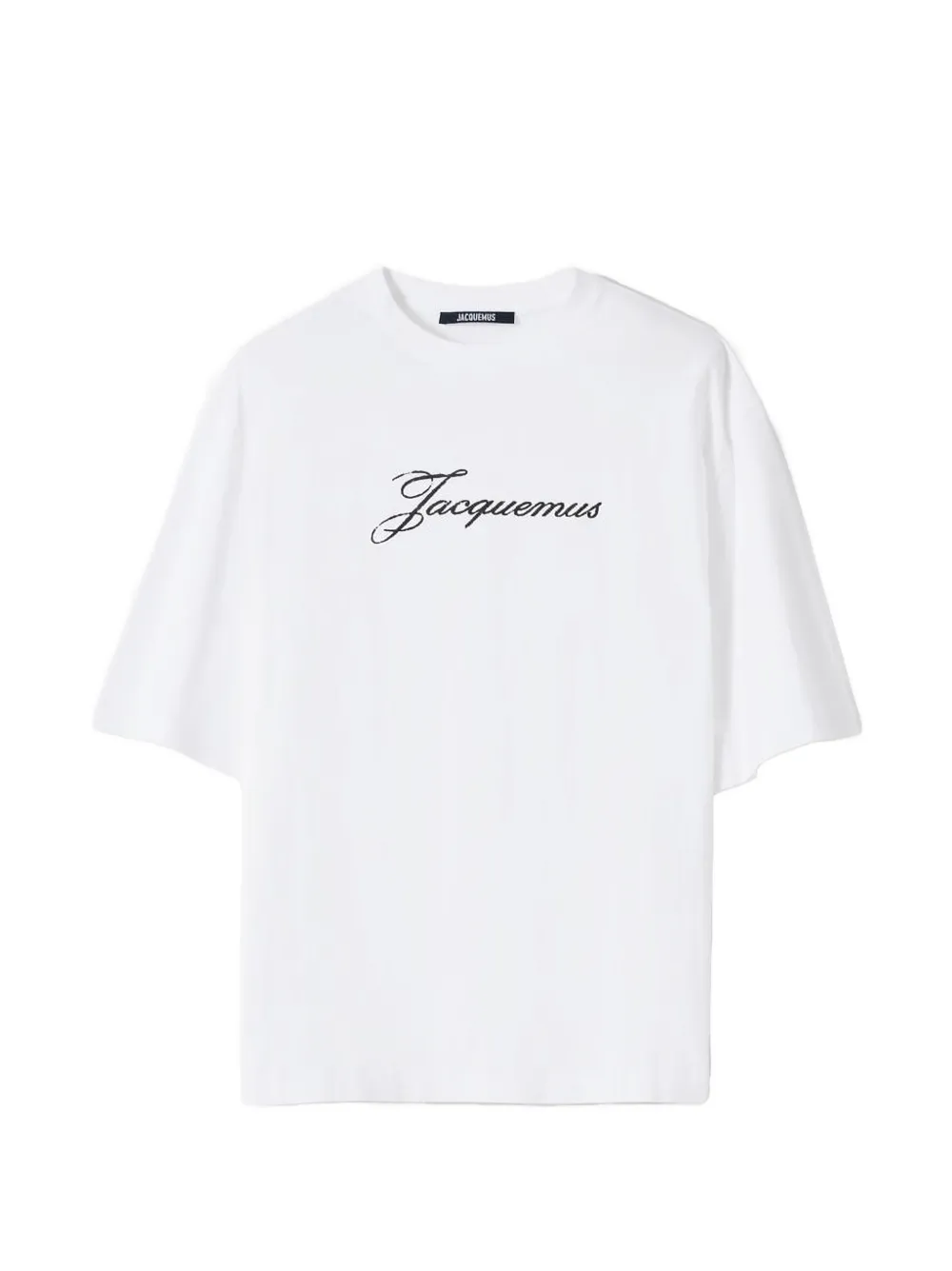 Jacquemus T-shirt oversize con logo - Bianco