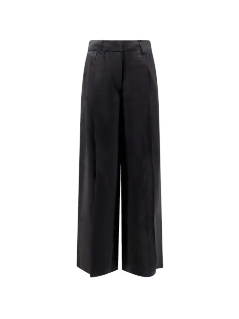 TONYWACK wide-leg pleated trousers