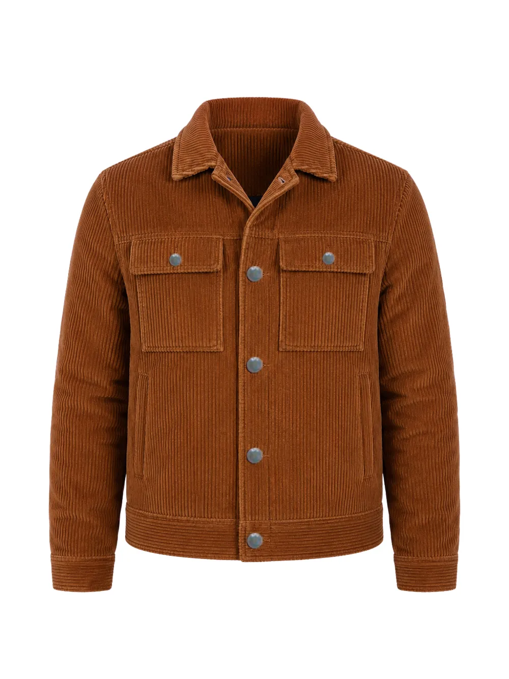 Roberto Pepe Luxury Giacca a coste - Marrone