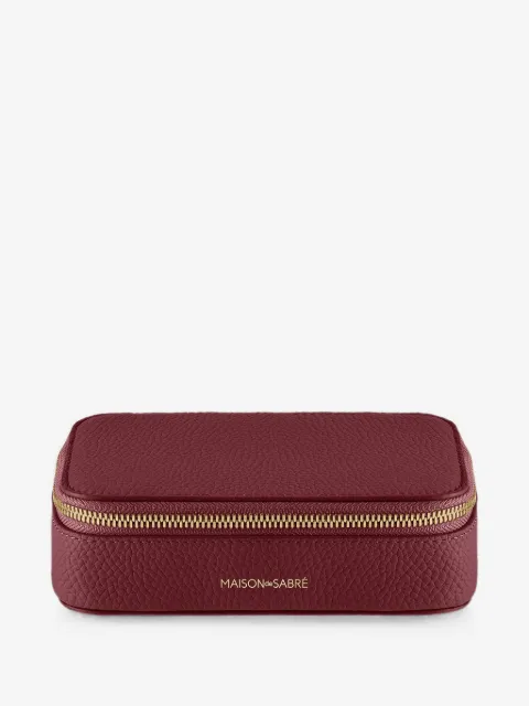 MAISON de SABRÉ Leather Jewellery Case