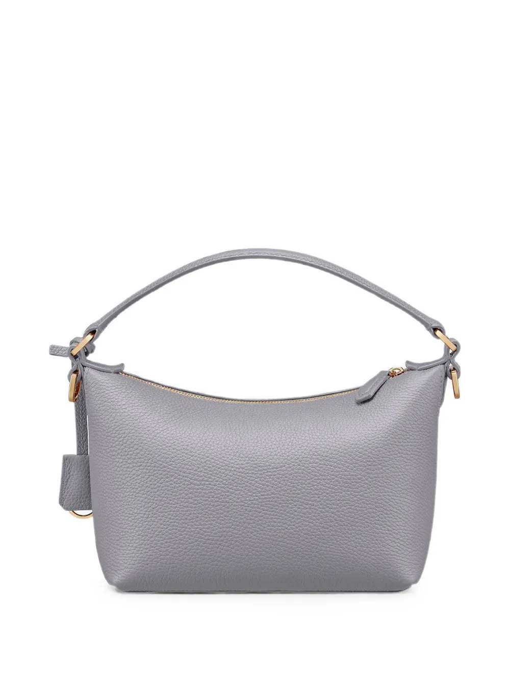 MAISON de SABRÉ Kleine leren trapeziumvormige tas Grijs