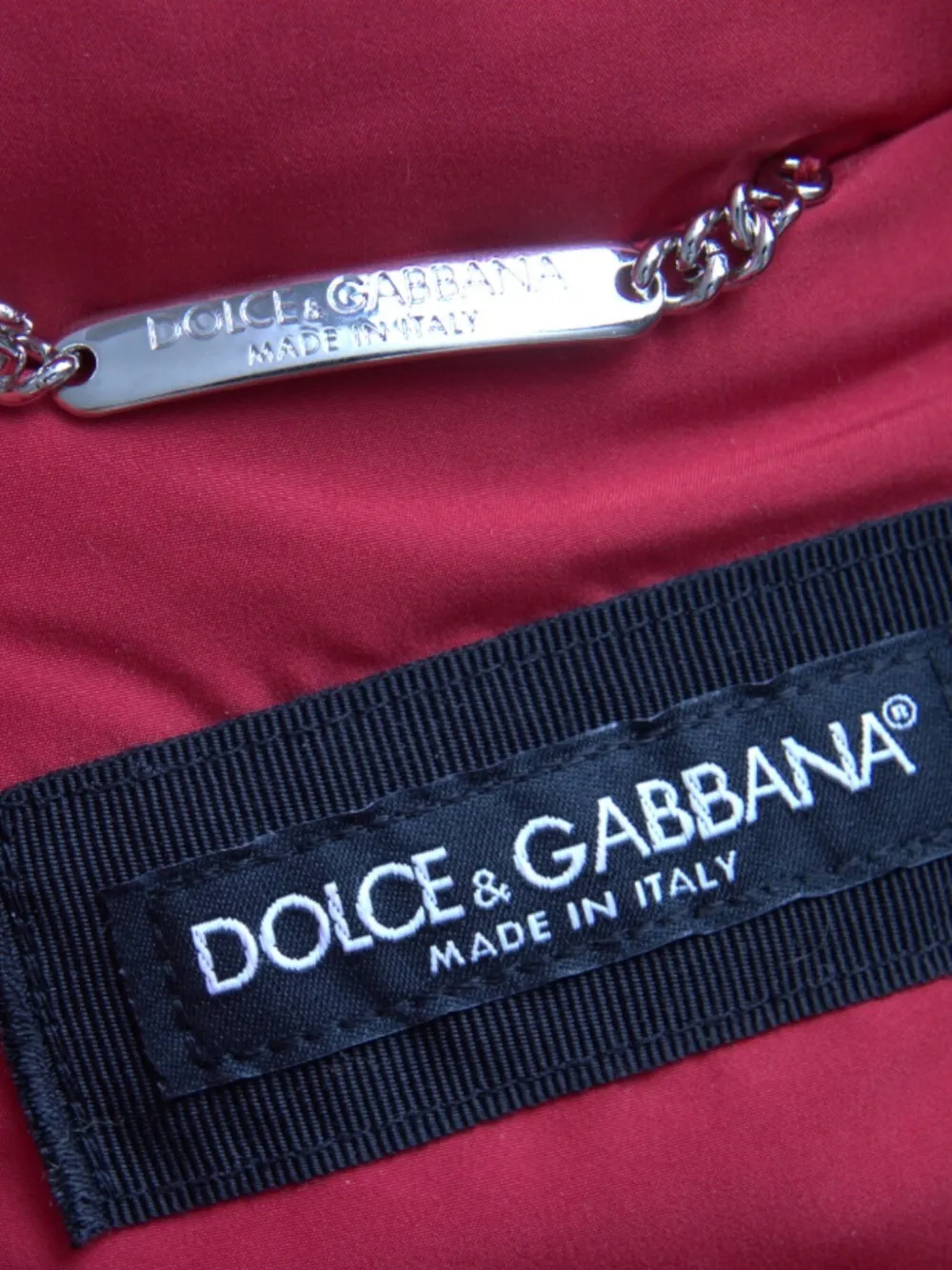Dolce & Gabbana Gewatteerd jack met geometrisch patchwork Blauw
