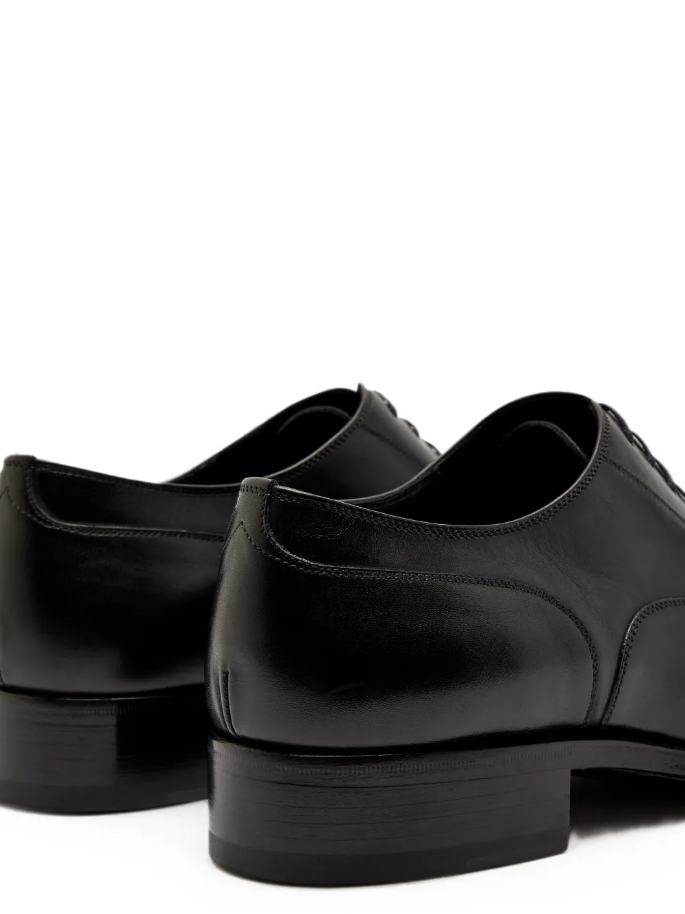 TOM FORD cap-toe lace-up shoes Zwart