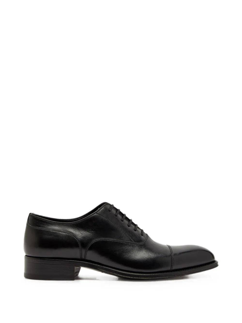 TOM FORD cap-toe lace-up shoes - Schwarz