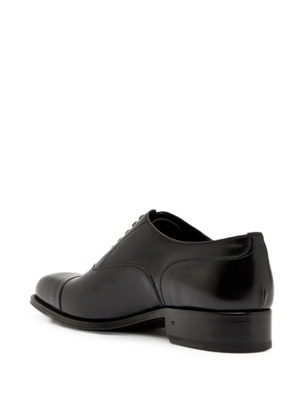TOM FORD cap-toe lace-up shoes Zwart