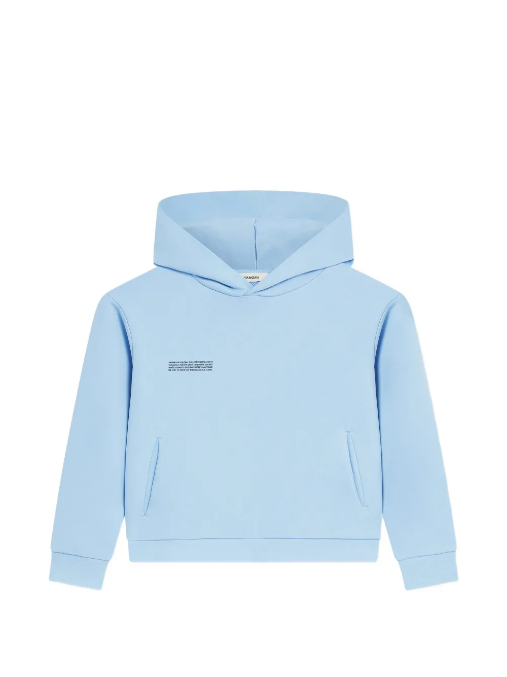 Pangaia Kids Felpa 365 Midweight con cappuccio - Blu
