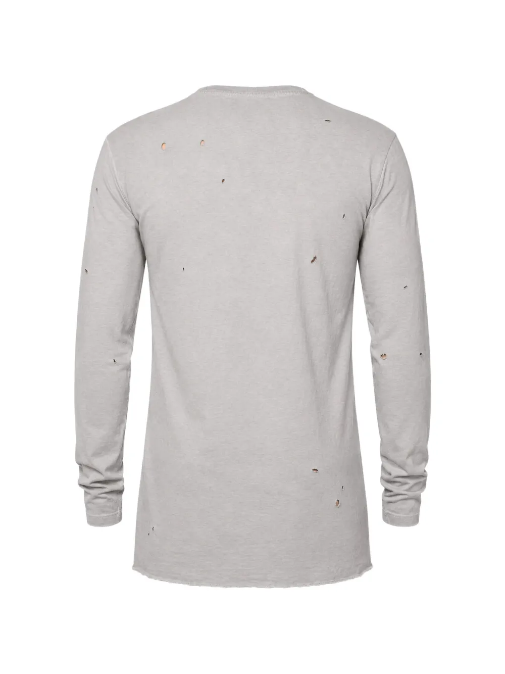 Dolce & Gabbana T-shirt met gerafelde afwerking Grijs
