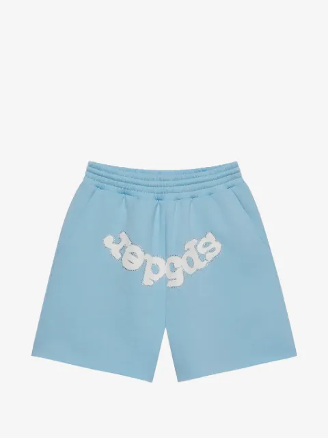 SP5DER short en jersey à logo imprimé