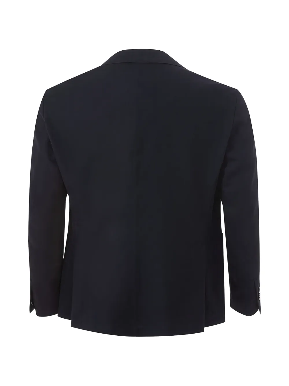 Lardini Colbert met gekerfde revers en bloemvormige speld Blauw