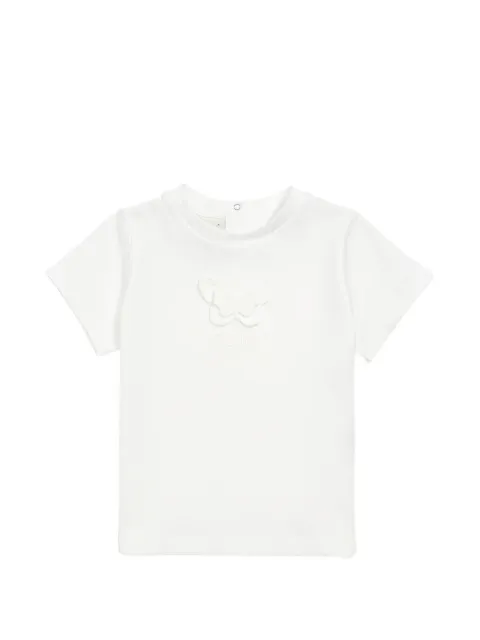 Fendi Kids butterfly-patch embroidered T-shirt