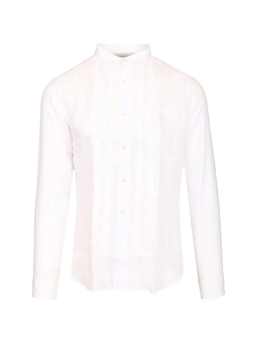 Al Duca D’Aosta 1902 pleated-detail shirt - Bianco