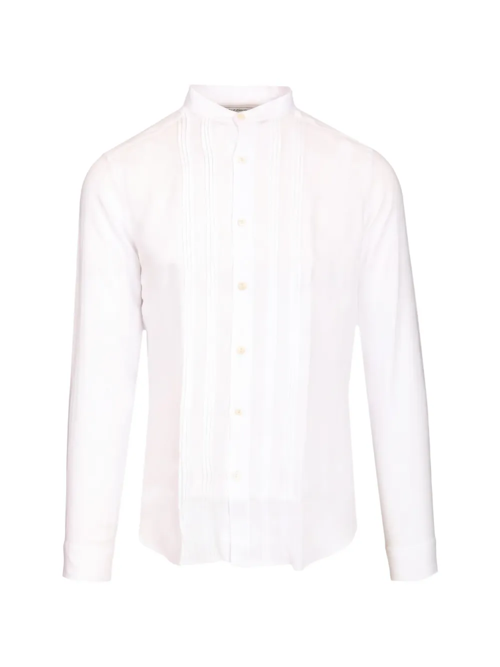 Al Duca D’Aosta 1902 pleated-detail shirt - Weiß