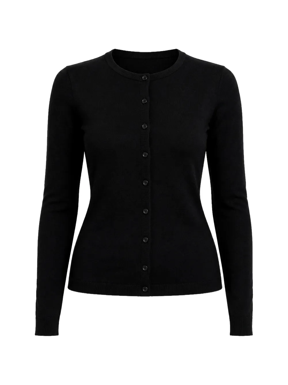 Dolce & Gabbana Fine-knit Cardigan In Black