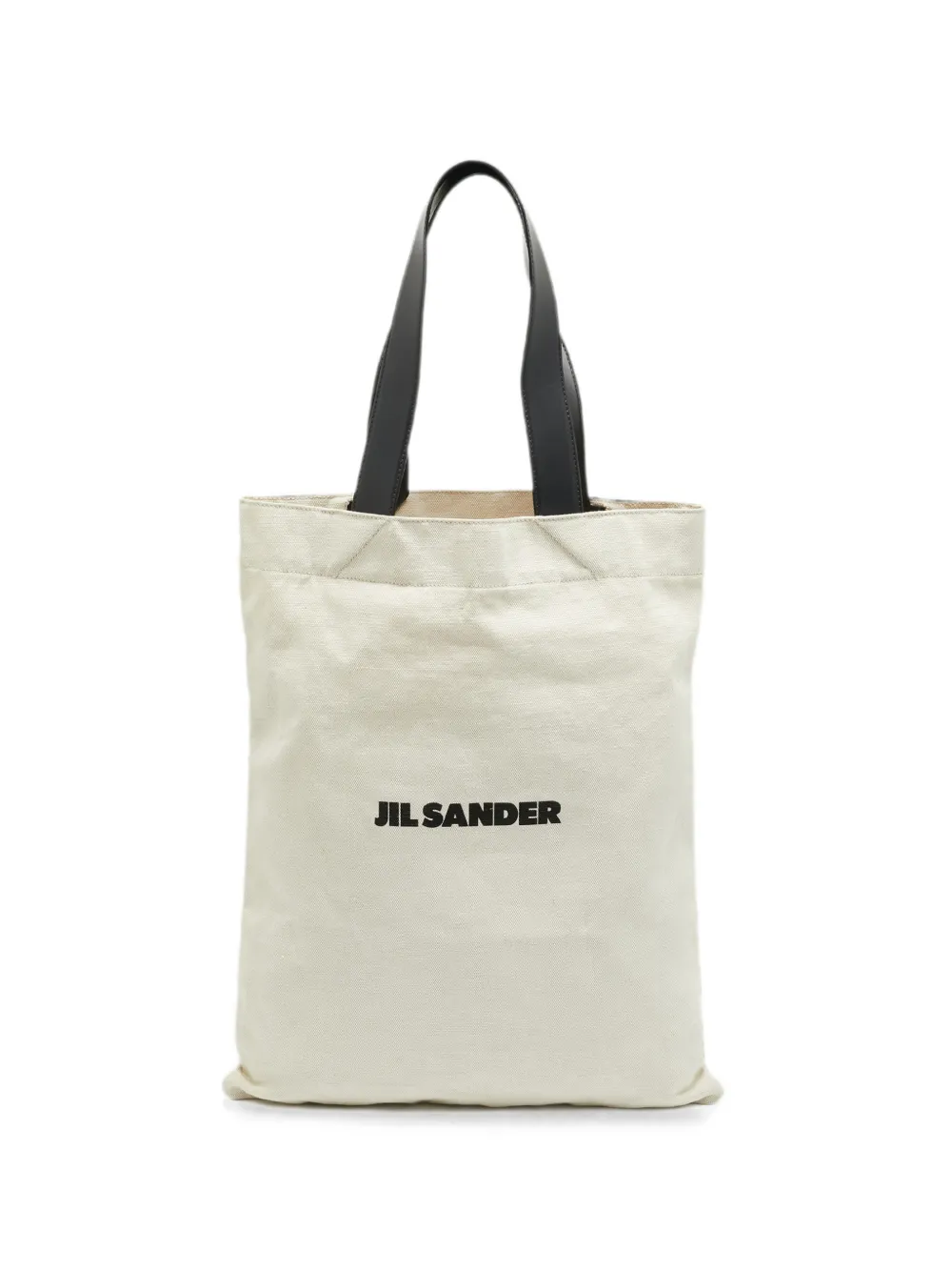 Jil Sander Pre-Owned sac à main à logo imprimé - Tons neutres Jil Sander Pre-Owned sac à main à logo imprimé - Tons neutres